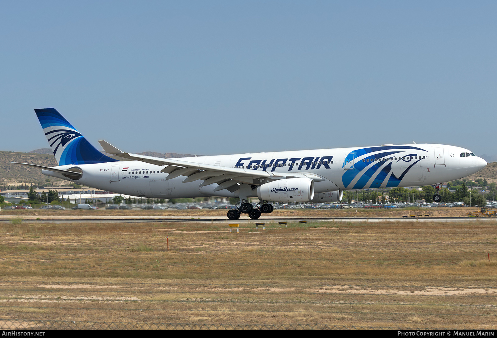 Aircraft Photo of SU-GDV | Airbus A330-343 | EgyptAir | AirHistory.net #602069