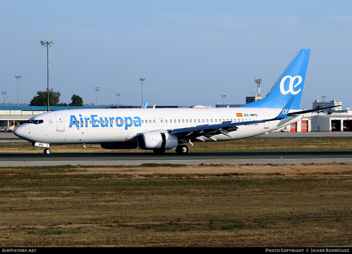 Aircraft Photo of EC-MPS | Boeing 737-85P | Air Europa | AirHistory.net #602080