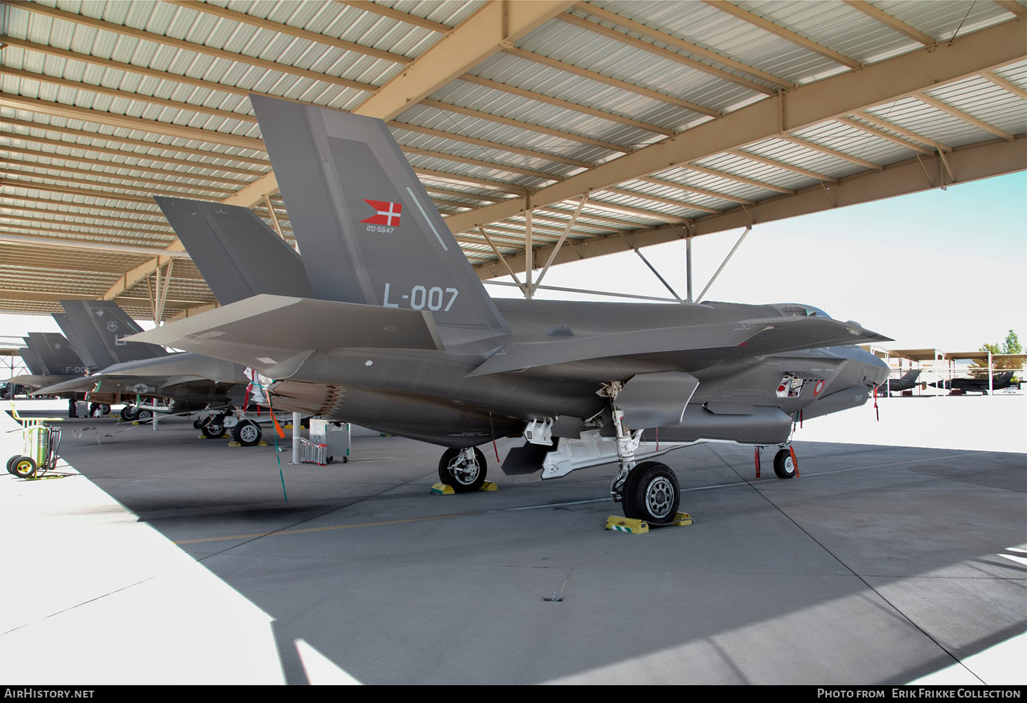 Aircraft Photo of L-007 / 20-5647 | Lockheed Martin F-35A Lightning II | Denmark - Air Force | AirHistory.net #602091