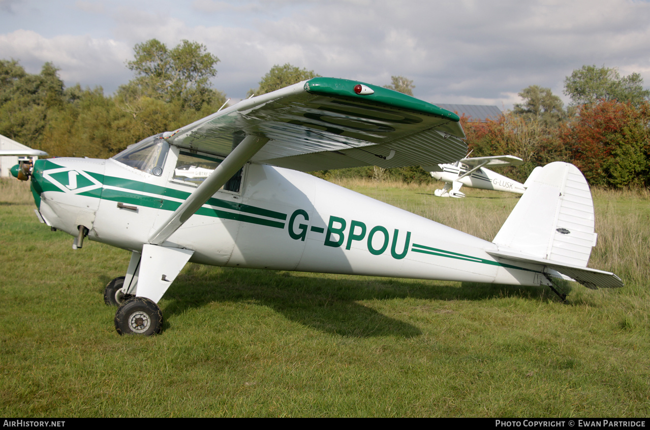 Aircraft Photo of G-BPOU | Luscombe 8A Silvaire | AirHistory.net #602095