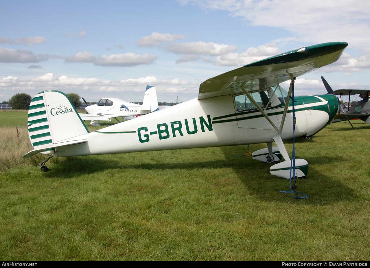 Aircraft Photo of G-BRUN | Cessna 120 | AirHistory.net #602097