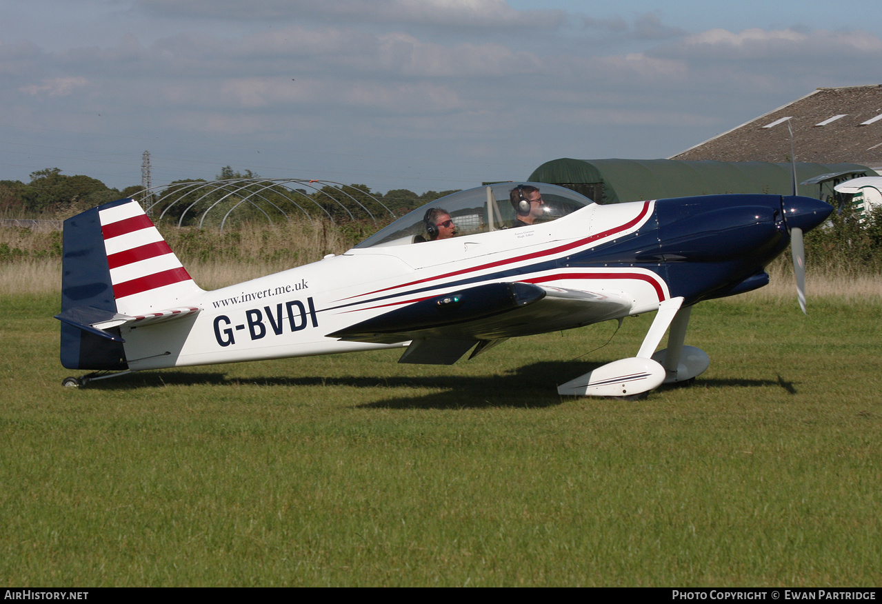 Aircraft Photo of G-BVDI | Van's RV-4 | AirHistory.net #602099