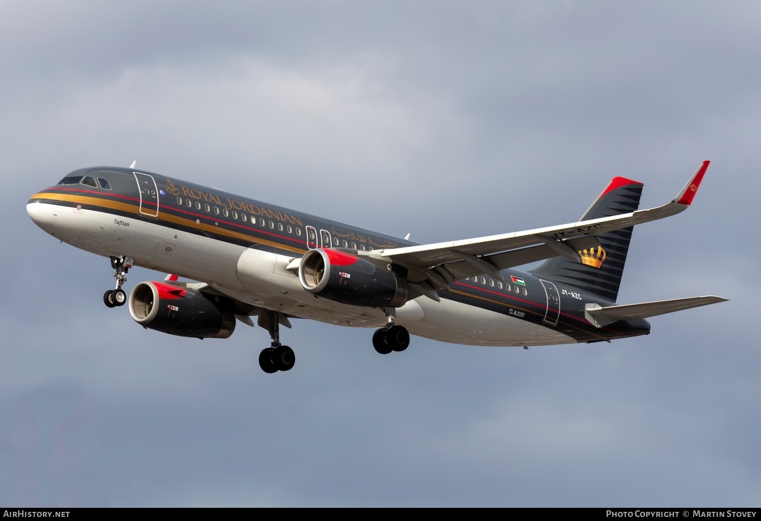 Aircraft Photo of JY-AZC | Airbus A320-232 | Royal Jordanian Airlines | AirHistory.net #602140