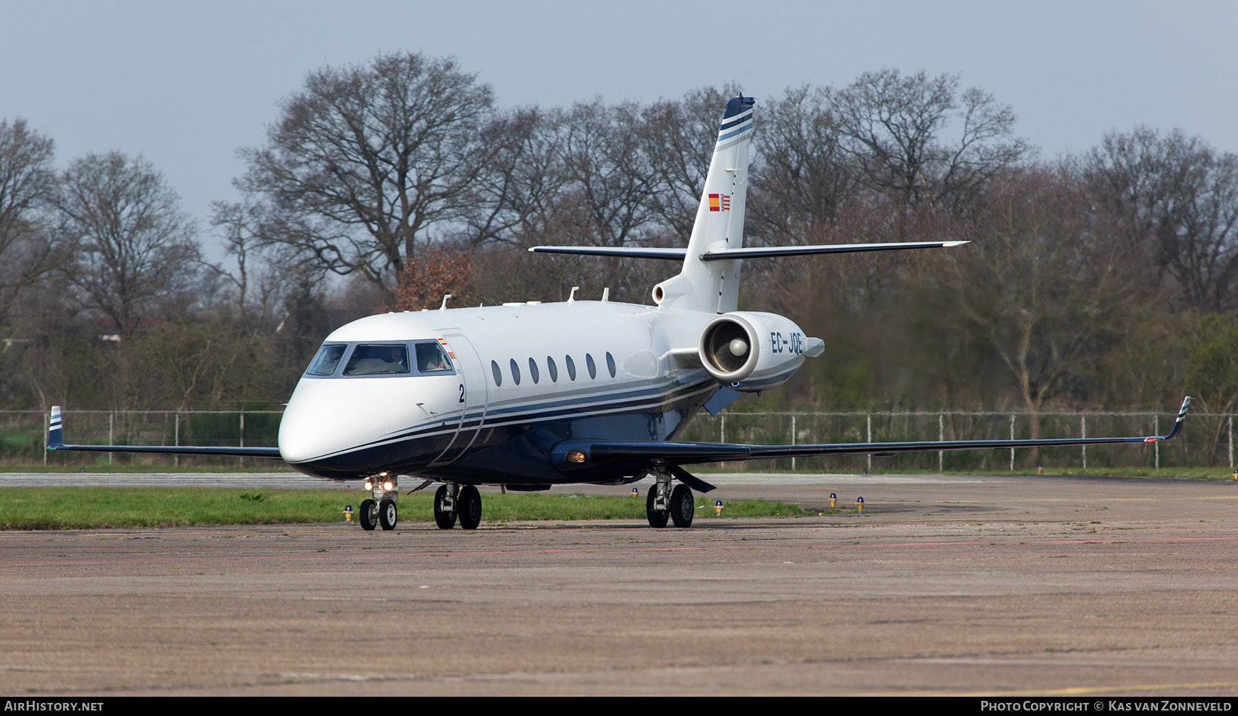 Aircraft Photo of EC-JQE | Israel Aircraft Industries Gulfstream G200 | AirHistory.net #602145