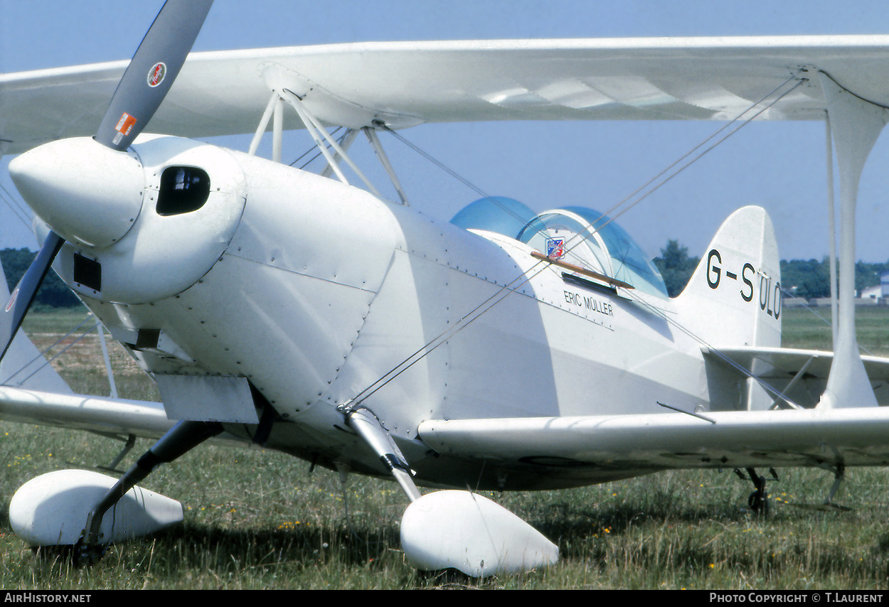 Aircraft Photo of G-SOLO | Aerotek Pitts S-2S Special | AirHistory.net #602162
