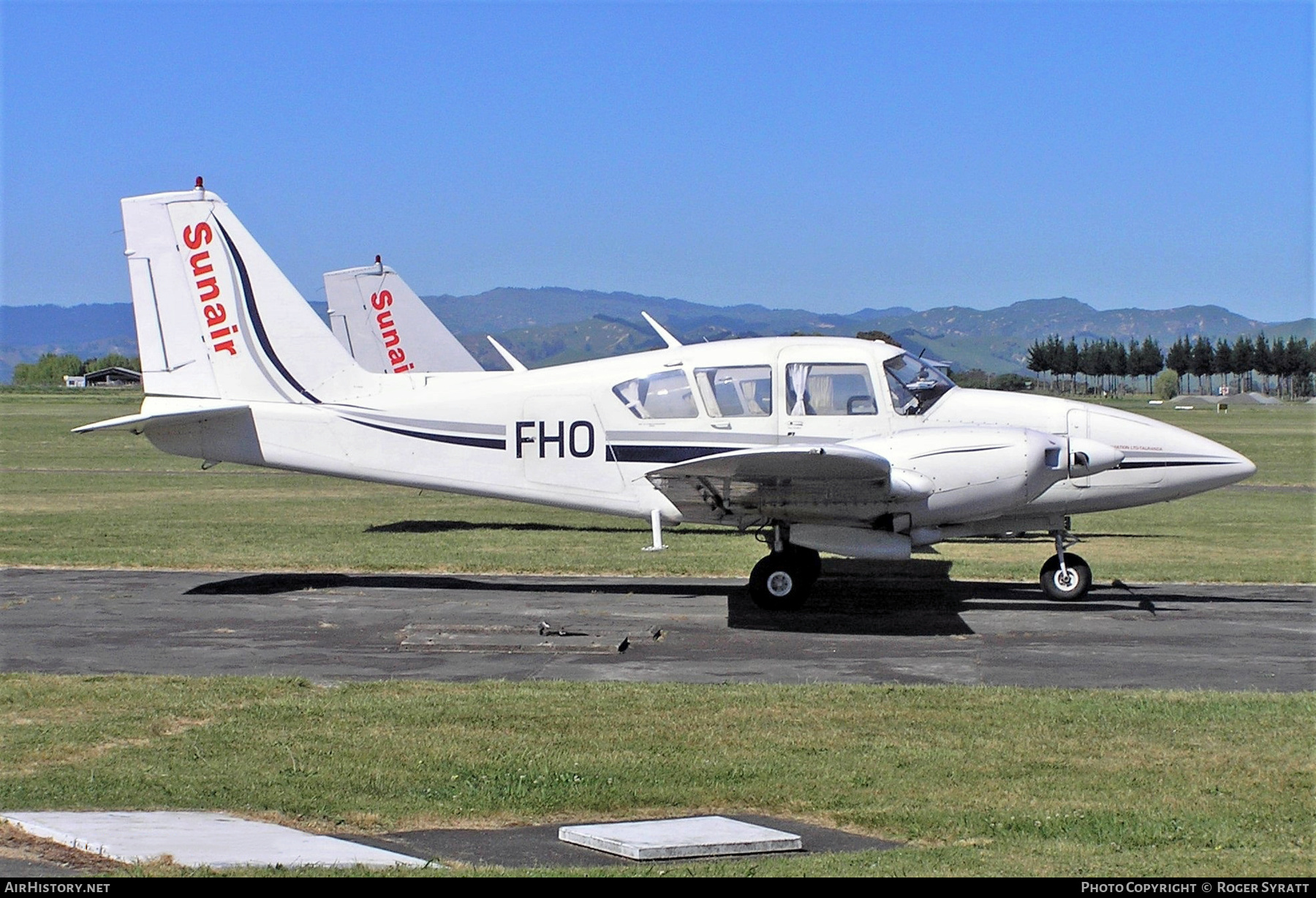Aircraft Photo of ZK-FHO / FHO | Piper PA-23-250 Aztec E | Sunair Aviation | AirHistory.net #602170