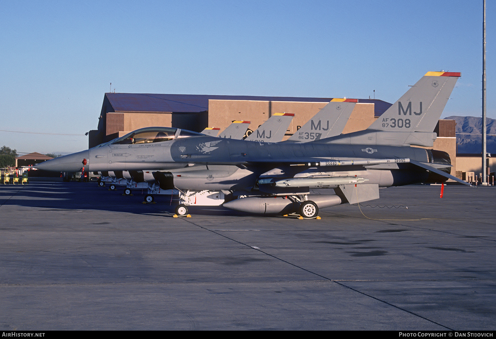 Aircraft Photo of 87-0308 / AF87-308 | General Dynamics F-16C Fighting Falcon | USA - Air Force | AirHistory.net #602178