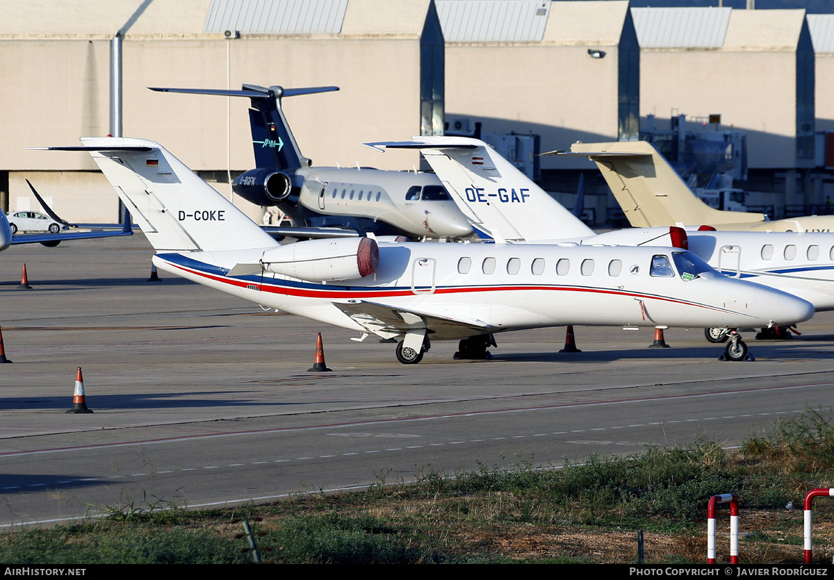 Aircraft Photo of D-COKE | Cessna 525B CitationJet CJ3 | AirHistory.net #602200