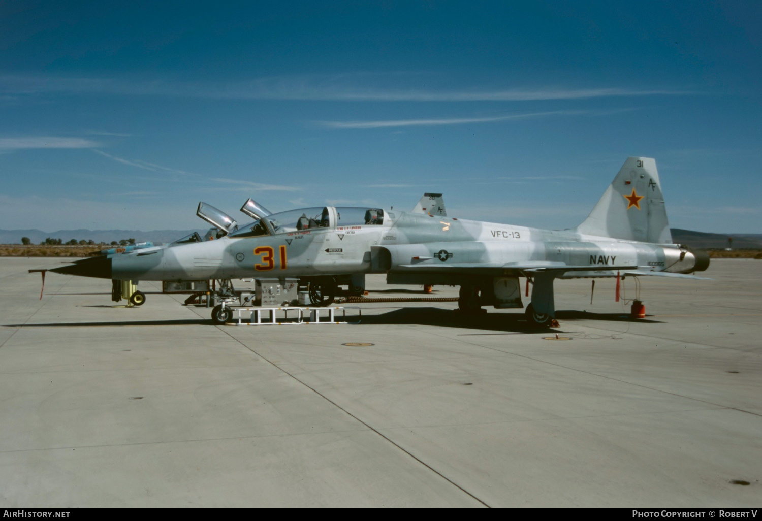 Aircraft Photo of 160965 | Northrop F-5F Tiger II | USA - Navy | AirHistory.net #602210