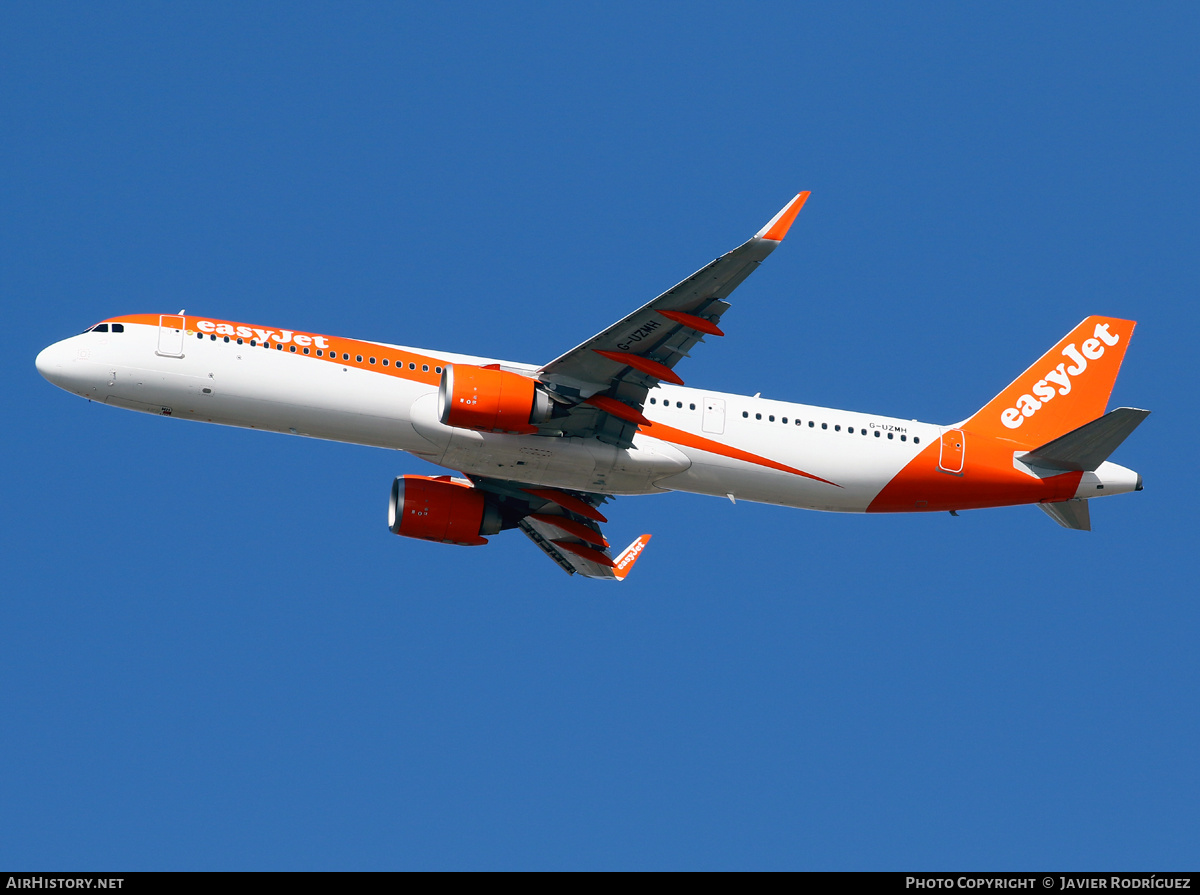 Aircraft Photo of G-UZMH | Airbus A321-251NX | EasyJet | AirHistory.net #602216