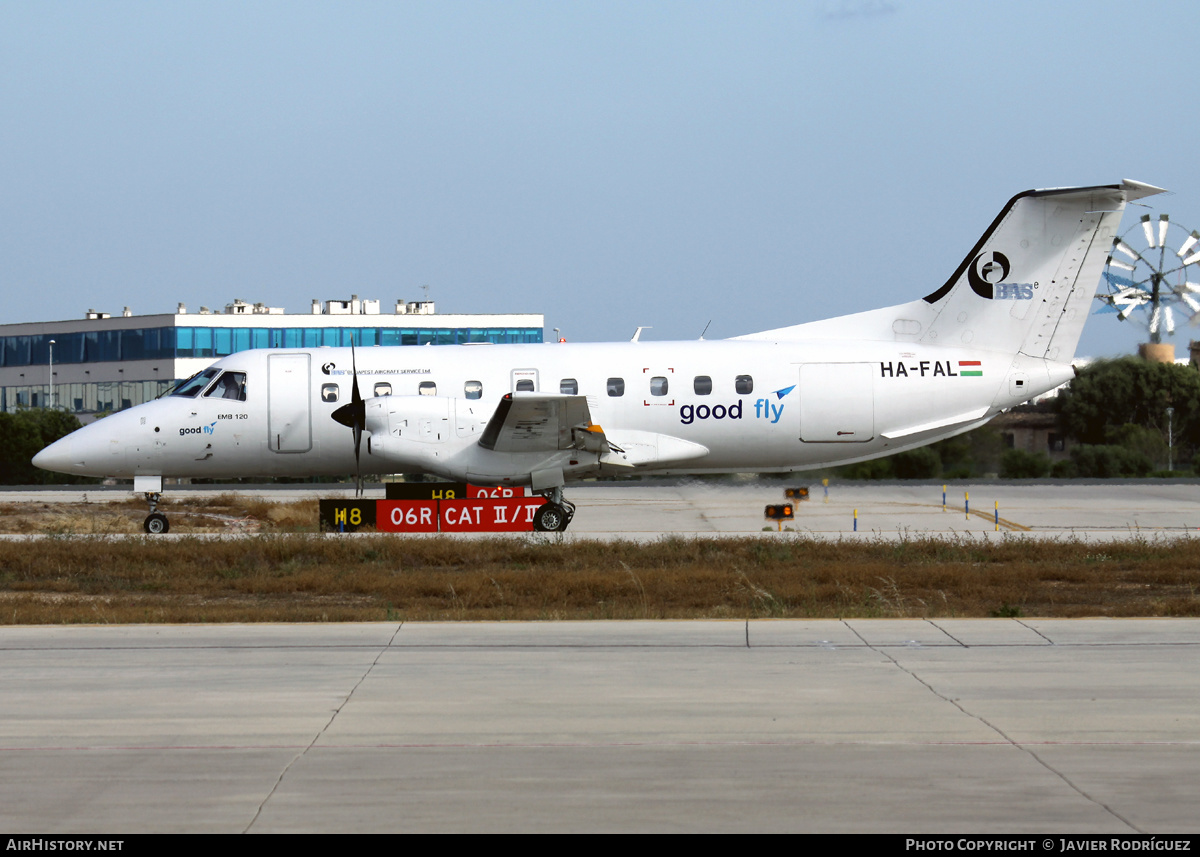 Aircraft Photo of HA-FAL | Embraer EMB-120ER Brasilia | GoodFly | AirHistory.net #602217