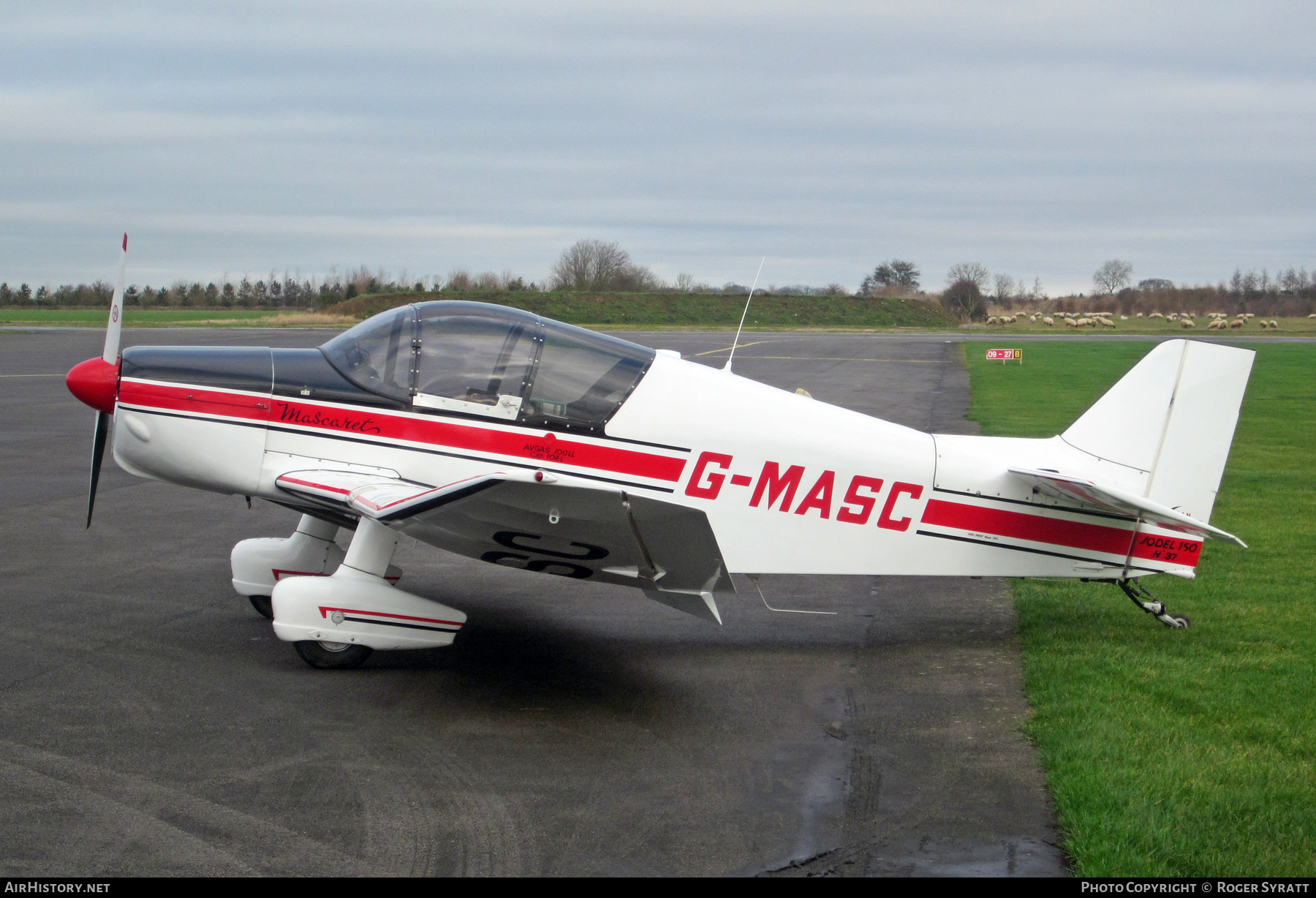 Aircraft Photo of G-MASC | SAN Jodel D-150 Mascaret | AirHistory.net #602238