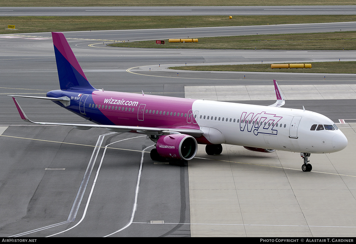 Aircraft Photo of 9H-WAP | Airbus A321-271NX | Wizz Air | AirHistory.net #602240