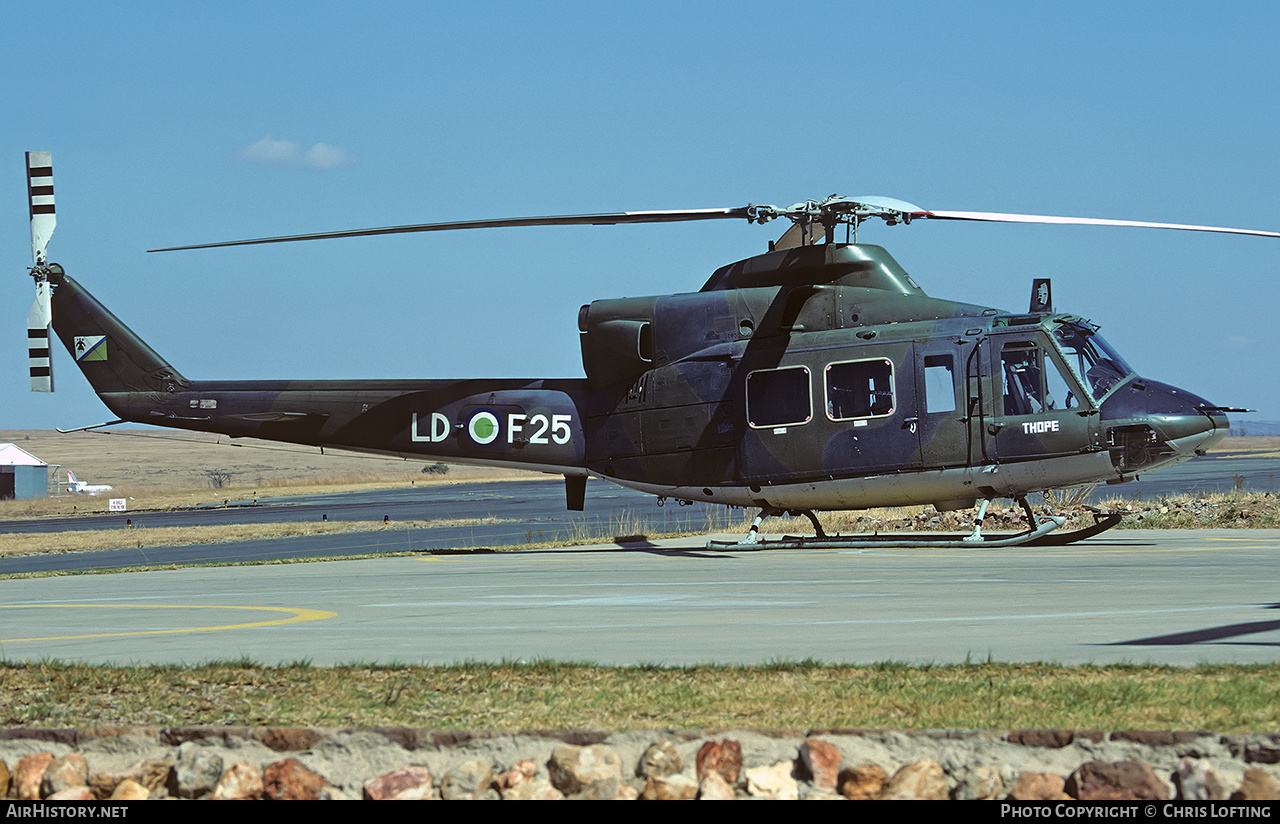 Aircraft Photo of LDF25 | Bell 412 | Lesotho - Air Force | AirHistory.net #602265