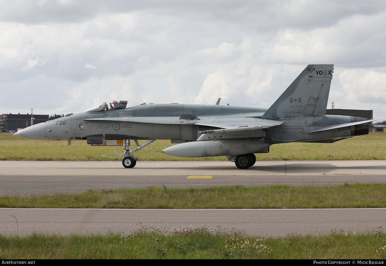 Aircraft Photo of 188736 | McDonnell Douglas CF-188A Hornet | Canada - Air Force | AirHistory.net #602273