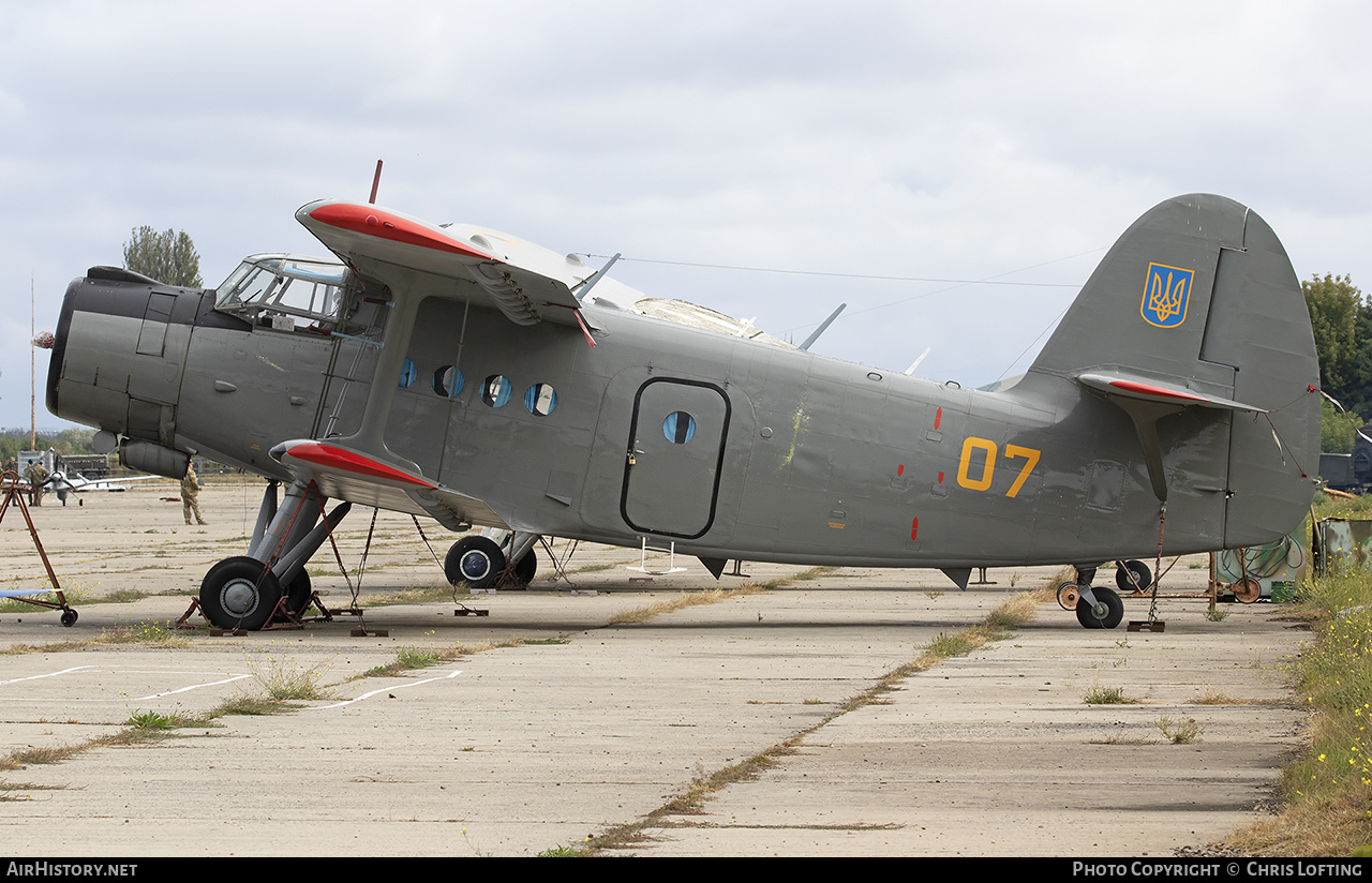 Aircraft Photo of 07 yellow | Antonov An-2 | Ukraine - Navy | AirHistory.net #602275