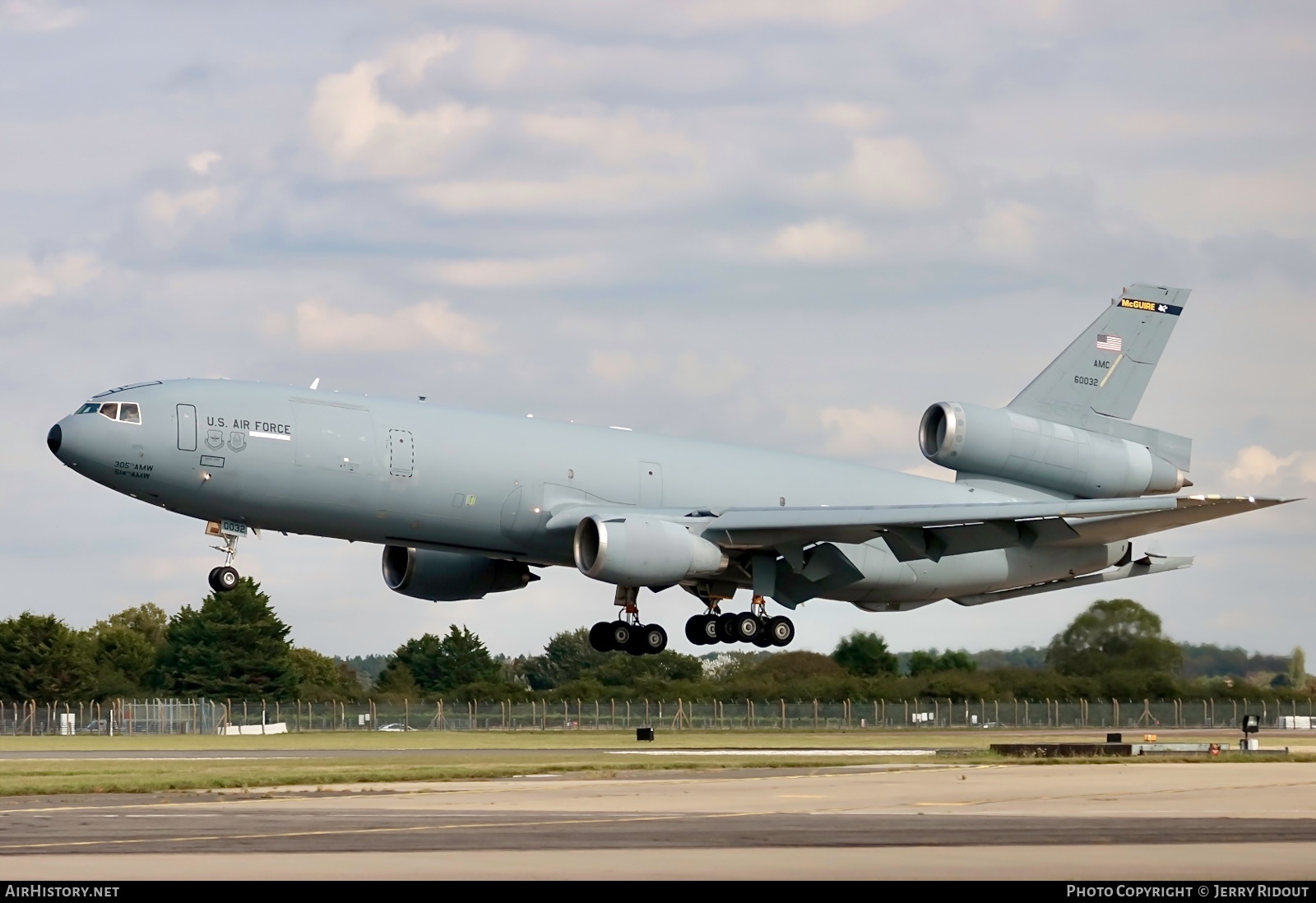 Aircraft Photo of 86-0032 / 60032 | McDonnell Douglas KC-10A Extender (DC-10-30CF) | USA - Air Force | AirHistory.net #602280
