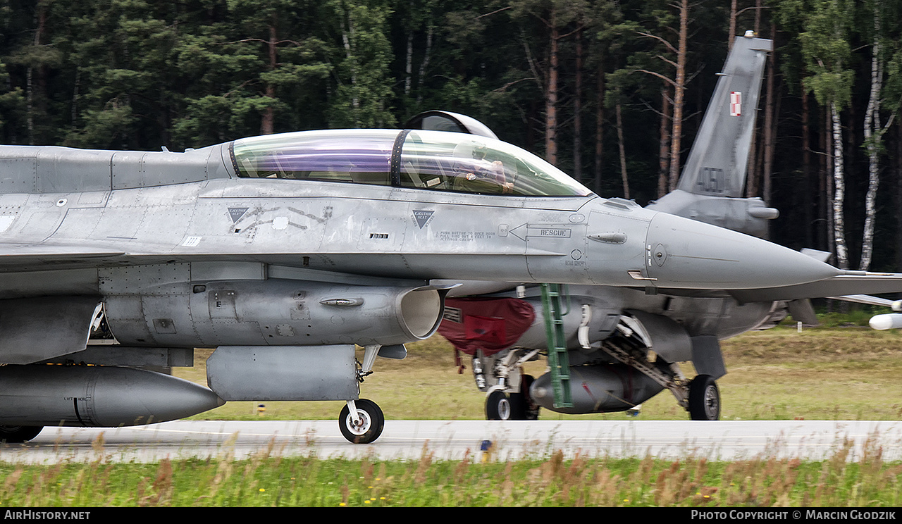 Aircraft Photo of 4080 | Lockheed Martin F-16DJ Fighting Falcon | Poland - Air Force | AirHistory.net #602282