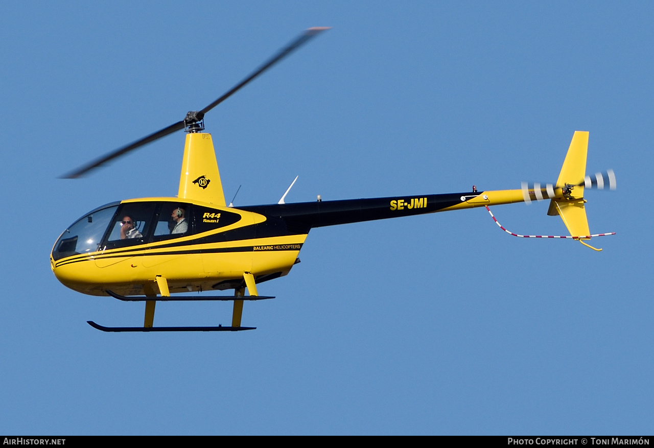 Aircraft Photo of SE-JMI | Robinson R-44 Raven I | Balearic Helicopters | AirHistory.net #602284