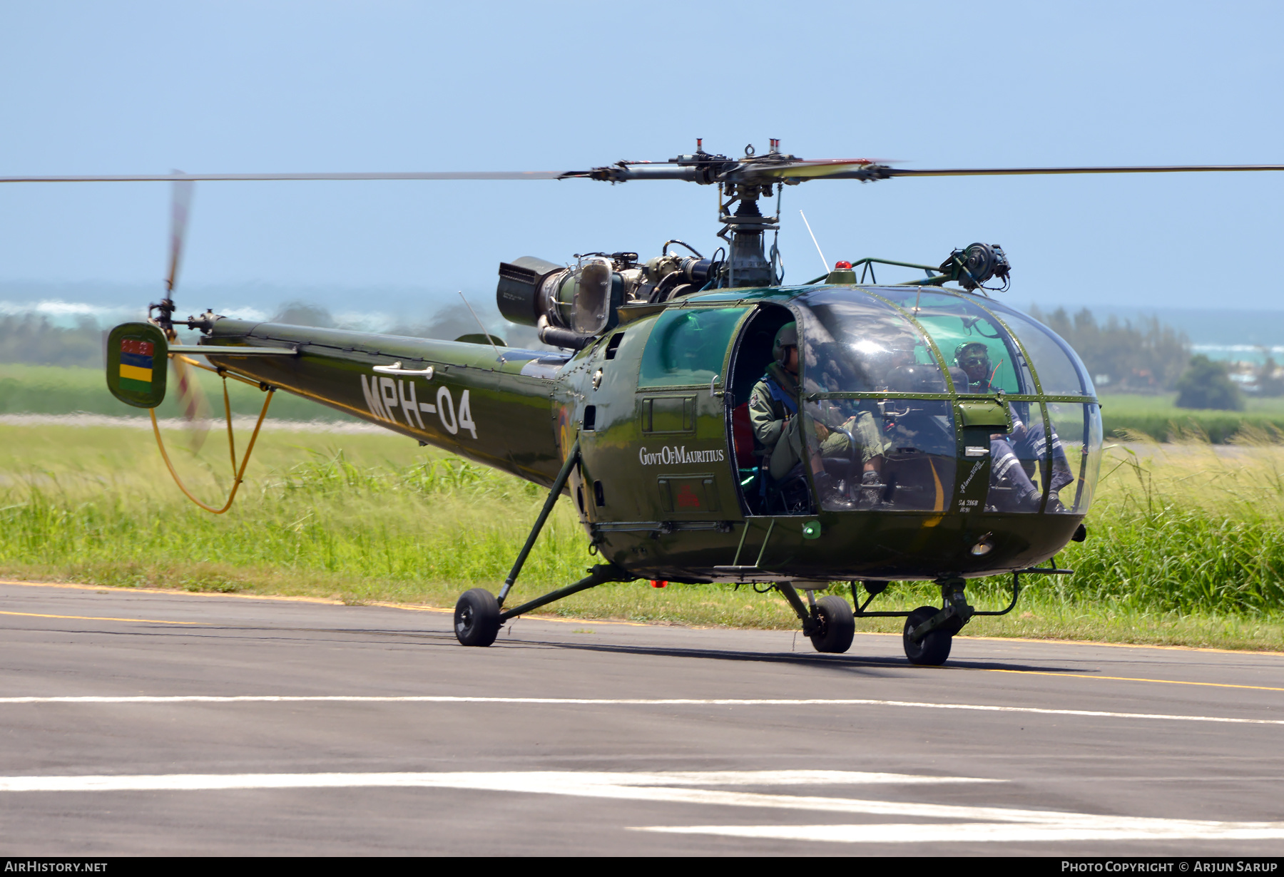 Aircraft Photo of MPH-04 | Aerospatiale SA-316B Alouette III | Mauritius - Police | AirHistory.net #602289