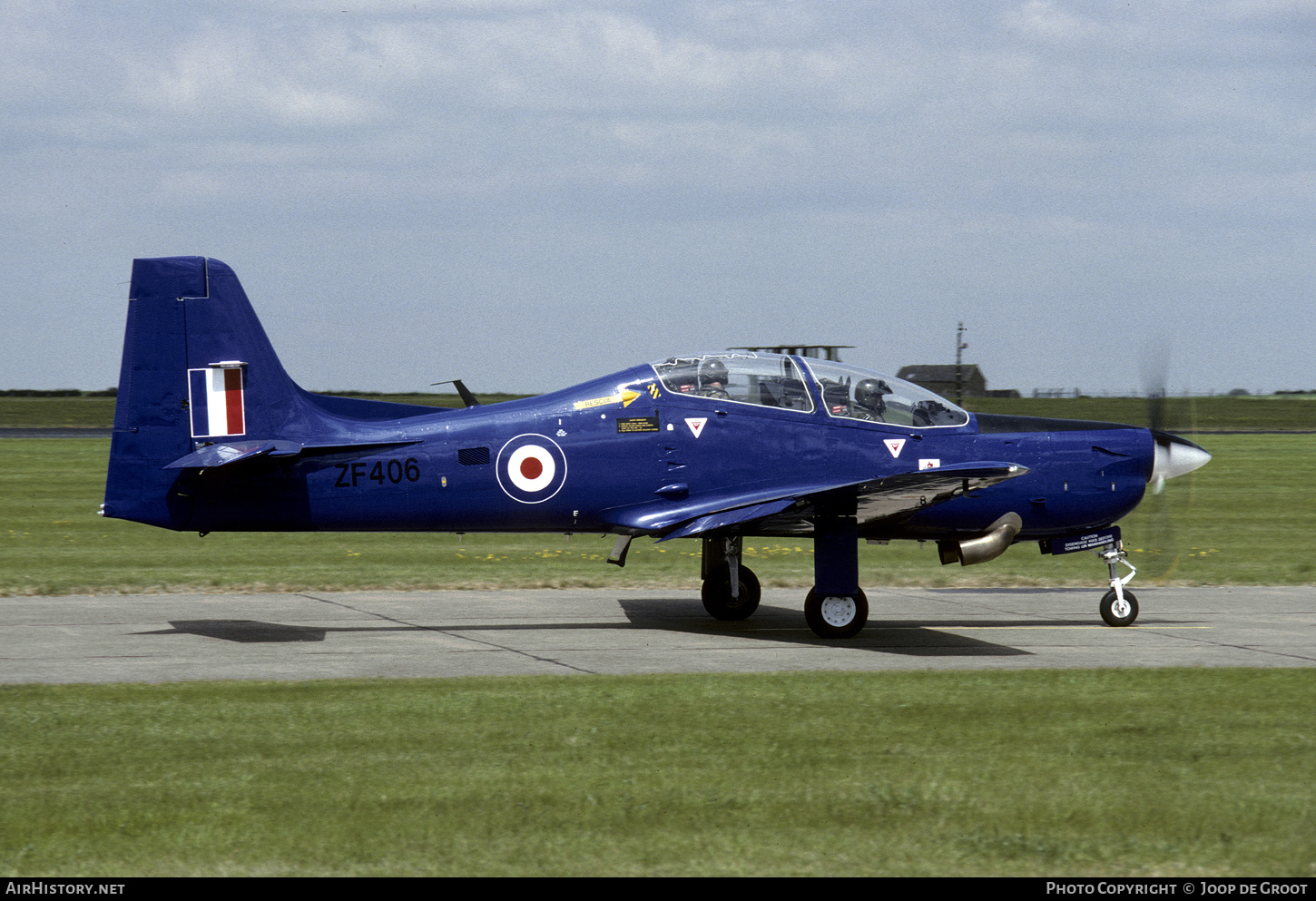 Aircraft Photo of ZF406 | Short S-312 Tucano T1 | UK - Air Force | AirHistory.net #602290
