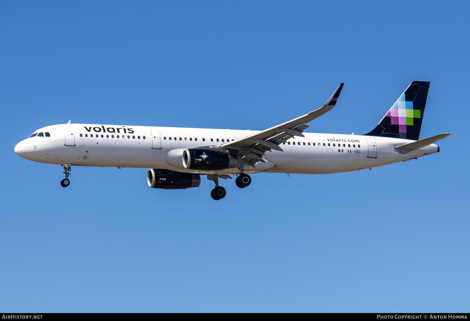 Aircraft Photo of XA-VRC | Airbus A321-231 | Volaris | AirHistory.net #602308