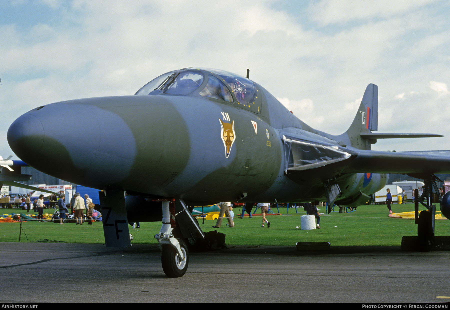 Aircraft Photo of XL568 | Hawker Hunter T7A | UK - Air Force | AirHistory.net #602315