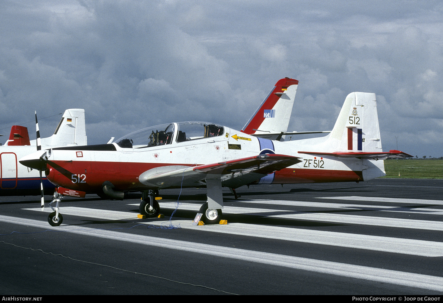 Aircraft Photo of ZF512 | Short S-312 Tucano T1 | UK - Air Force | AirHistory.net #602317