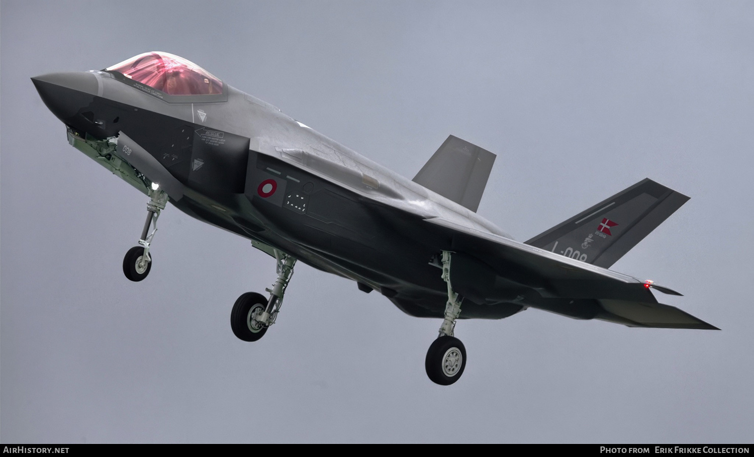 Aircraft Photo of L-008 | Lockheed Martin F-35A Lightning II | Denmark - Air Force | AirHistory.net #602331