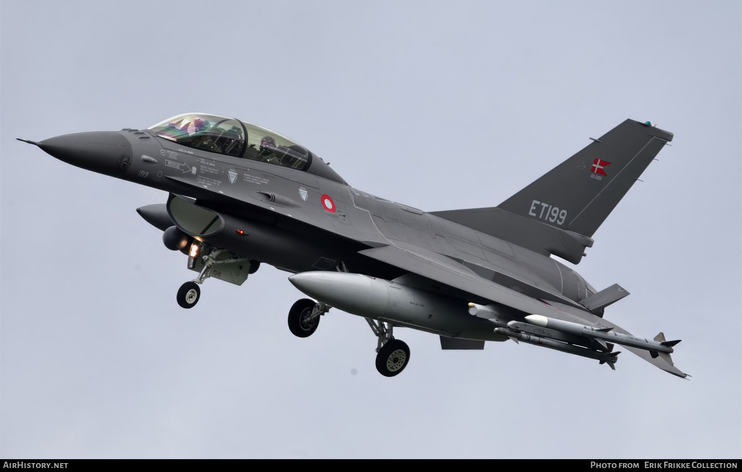 Aircraft Photo of ET-199 | General Dynamics F-16BM Fighting Falcon | Denmark - Air Force | AirHistory.net #602332
