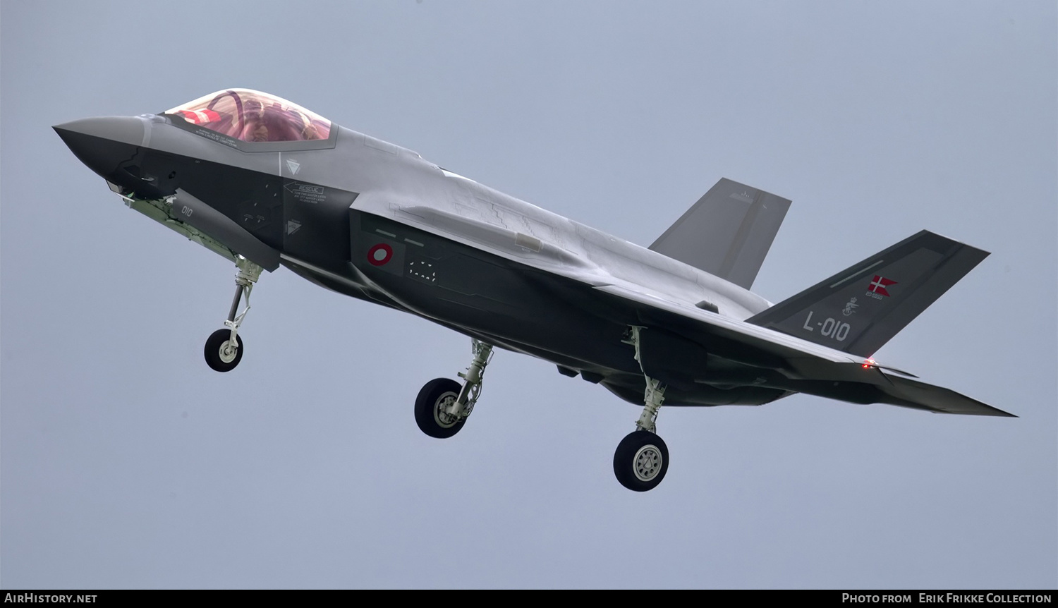 Aircraft Photo of L-010 | Lockheed Martin F-35A Lightning II | Denmark - Air Force | AirHistory.net #602335