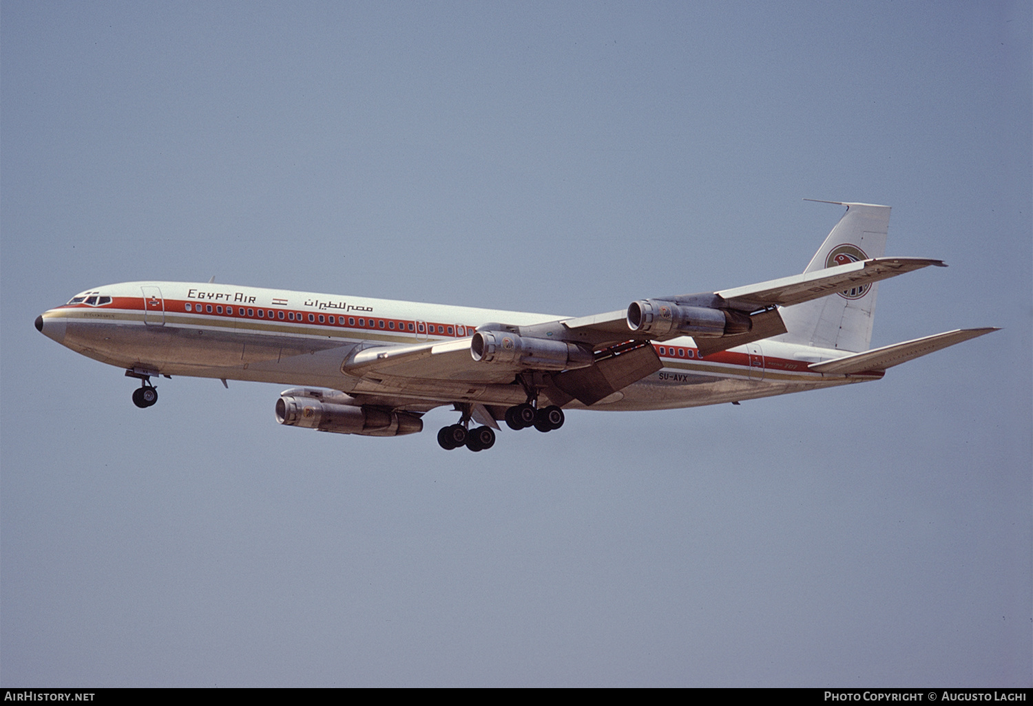 Aircraft Photo of SU-AVX | Boeing 707-366C | EgyptAir | AirHistory.net #602340