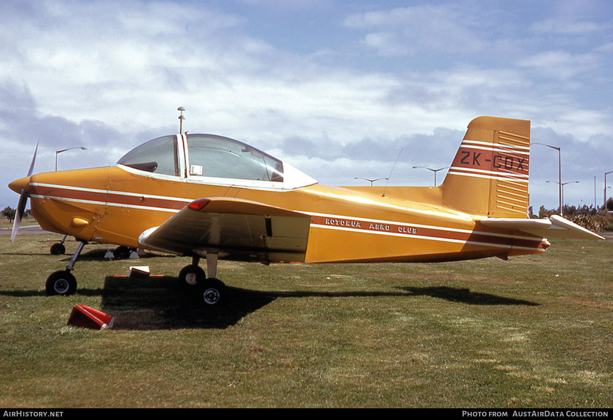 Aircraft Photo of ZK-COX | Victa Airtourer 100 | Rotorua Aero Club | AirHistory.net #602353