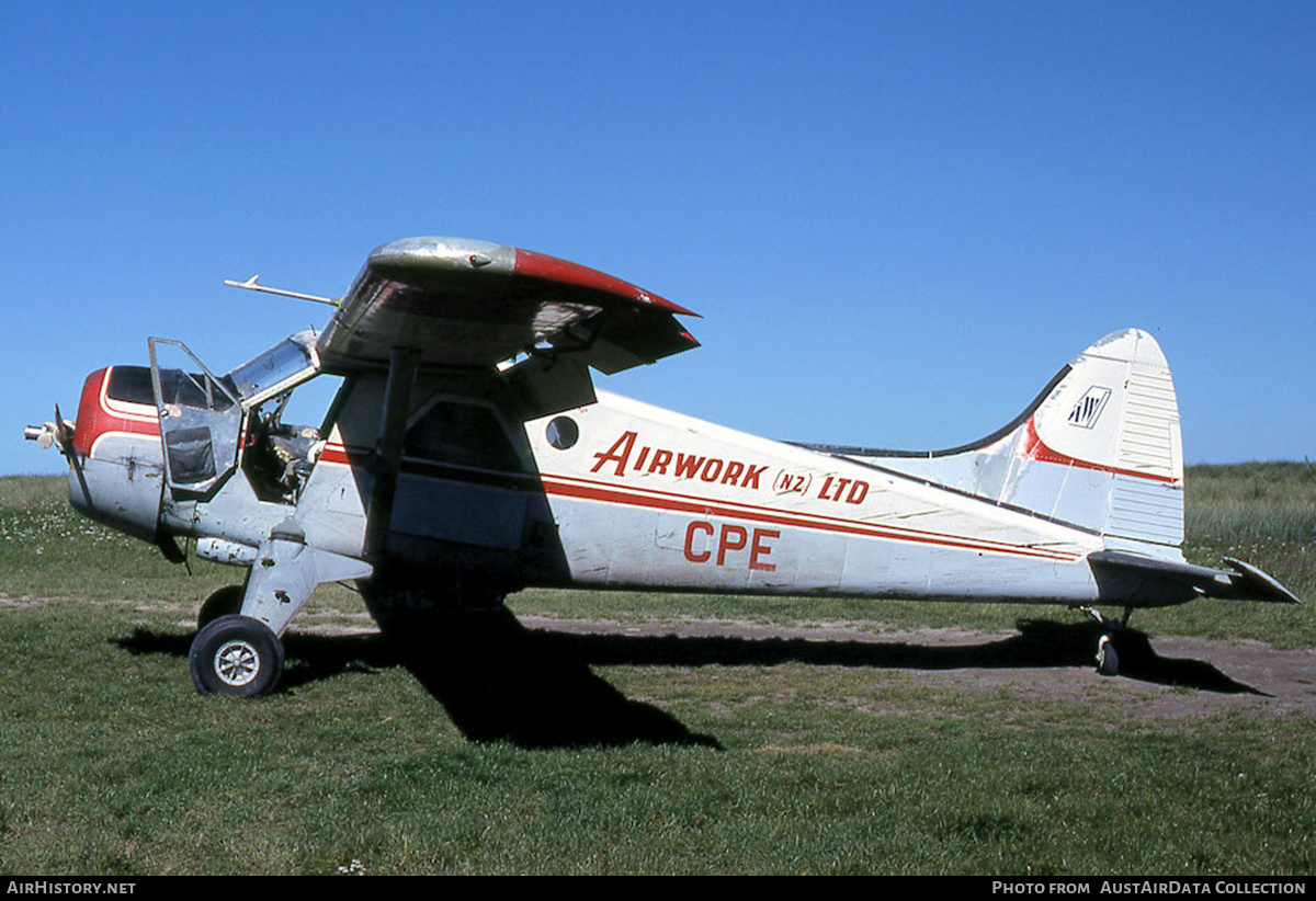 Aircraft Photo of ZK-CPE | De Havilland Canada DHC-2 Beaver Mk1 | Airwork | AirHistory.net #602358