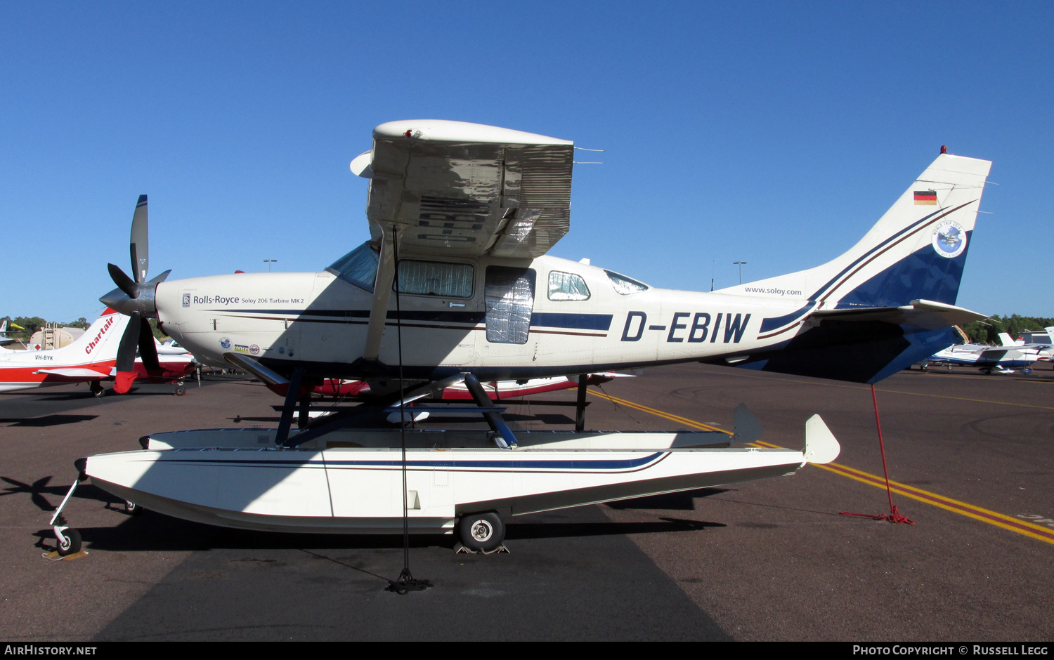 Aircraft Photo of D-EBIW | Cessna T206H Soloy Turbine Mk2 | AirHistory.net #602370
