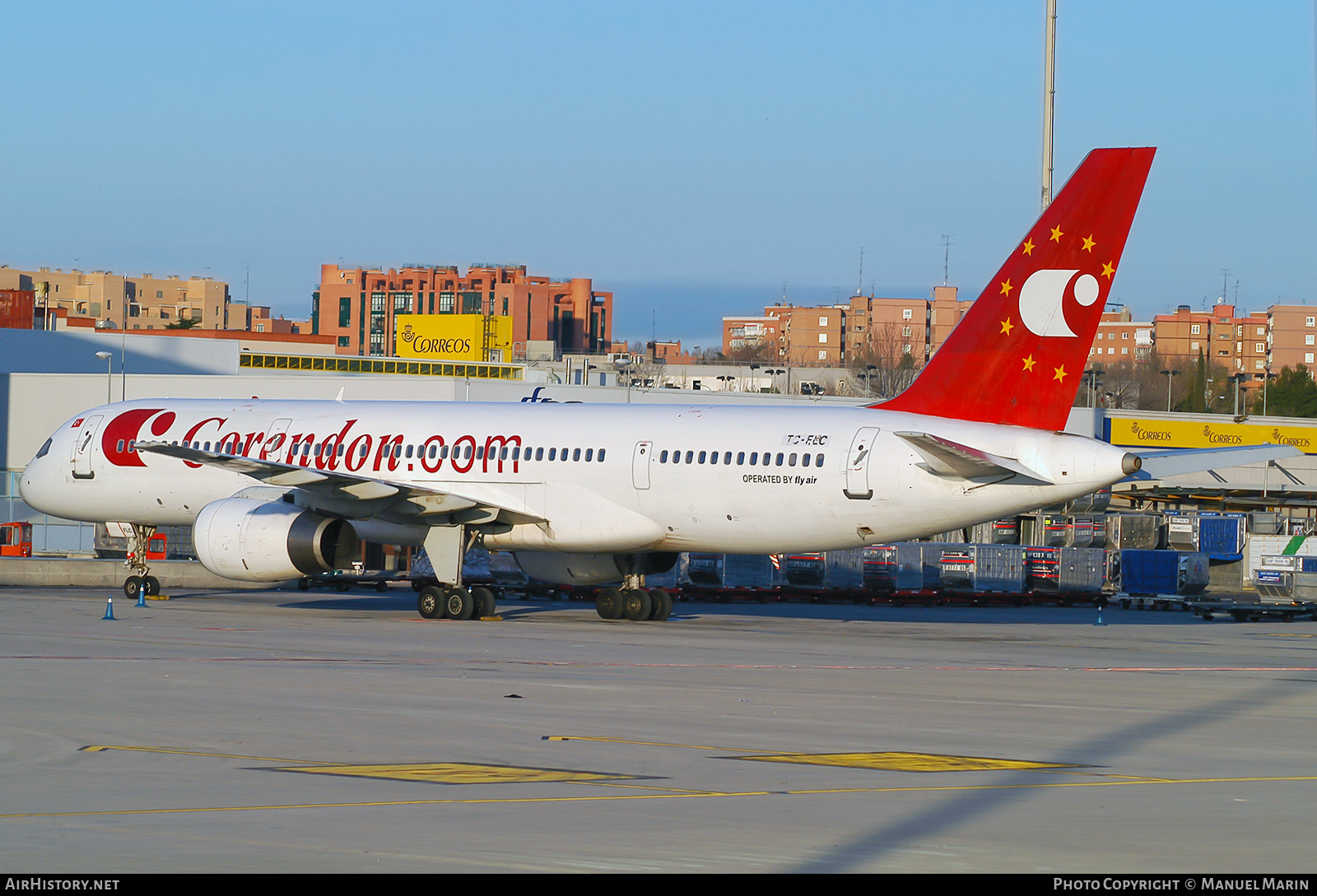 Aircraft Photo of TC-FLC | Boeing 757-27B | Corendon Airlines | AirHistory.net #602375