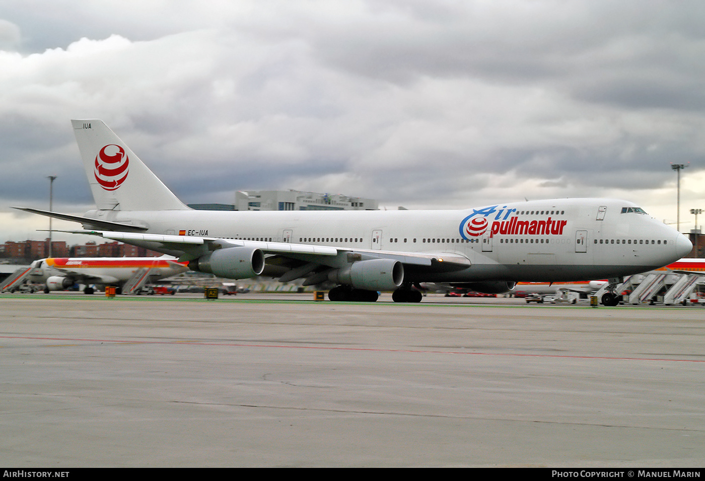 Aircraft Photo of EC-IUA | Boeing 747-230B | Air Pullmantur | AirHistory.net #602376