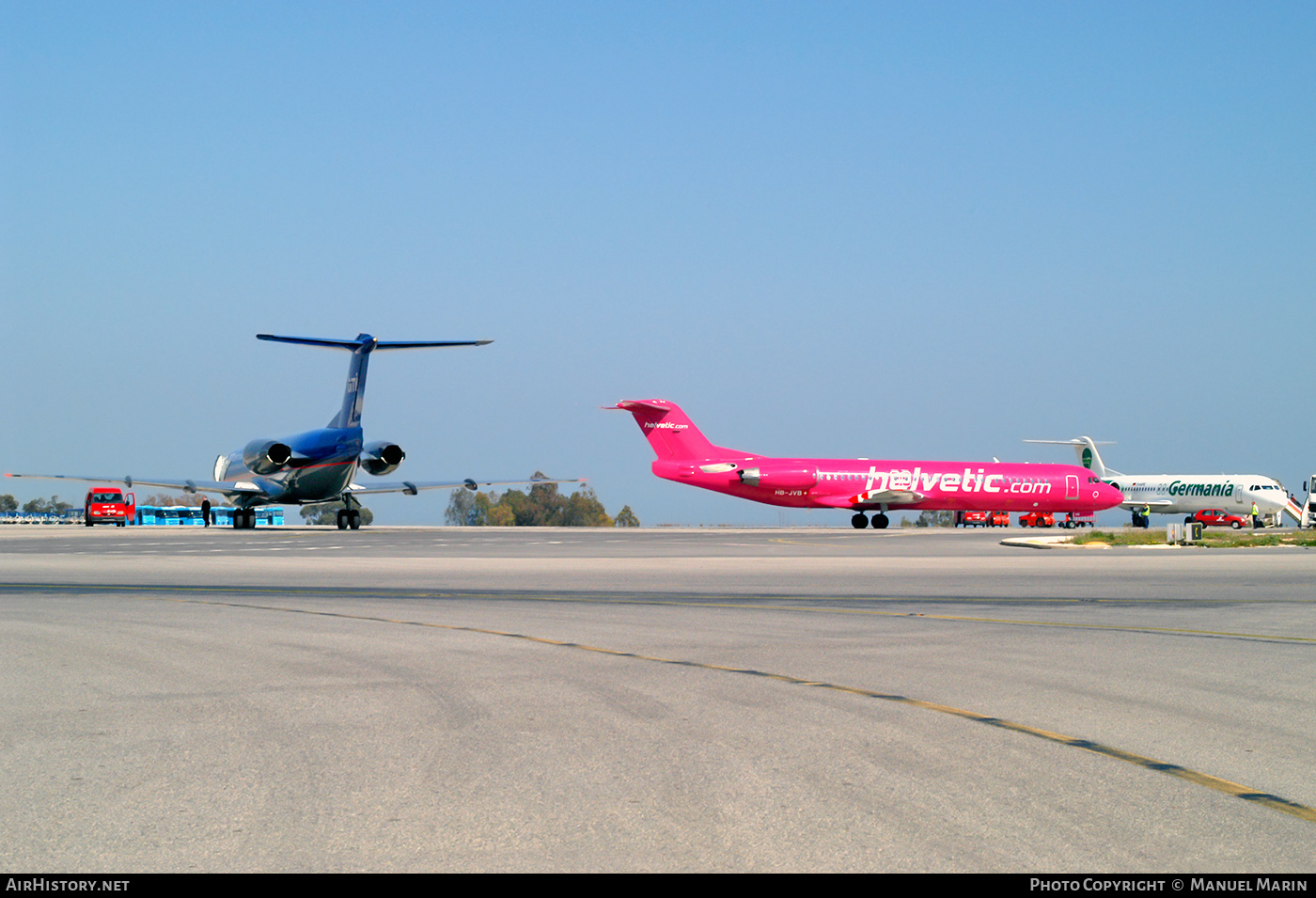 Aircraft Photo of HB-JVB | Fokker 100 (F28-0100) | Helvetic Airways | AirHistory.net #602377