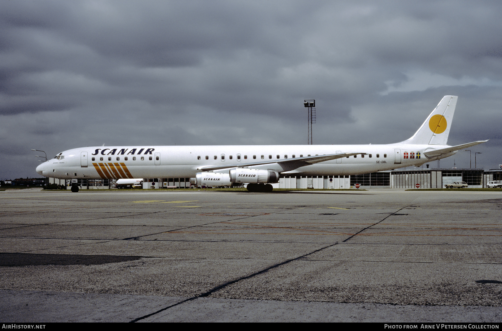 Aircraft Photo of SE-DBL | McDonnell Douglas DC-8-63 | Scanair | AirHistory.net #602390