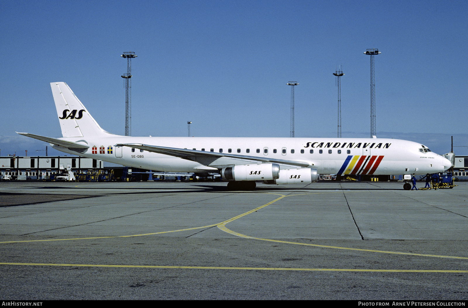 Aircraft Photo of SE-DBG | McDonnell Douglas DC-8-62 | Scandinavian Airlines - SAS | AirHistory.net #602391