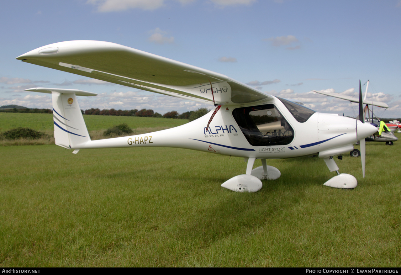 Aircraft Photo of G-HAPZ | Pipistrel Alpha BCAR-S 164 | AirHistory.net #602395