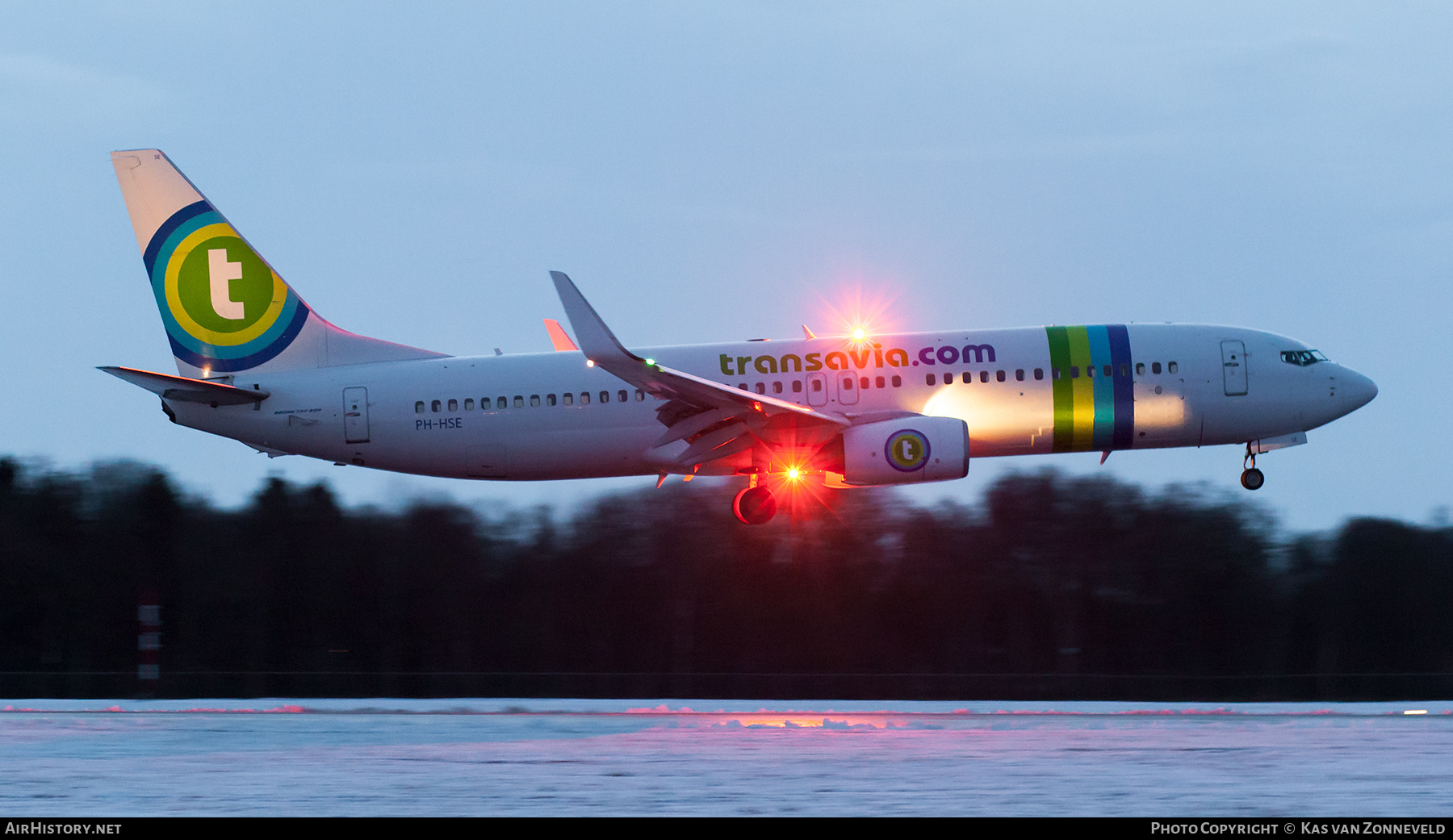 Aircraft Photo of PH-HSE | Boeing 737-8K2 | Transavia | AirHistory.net #602409