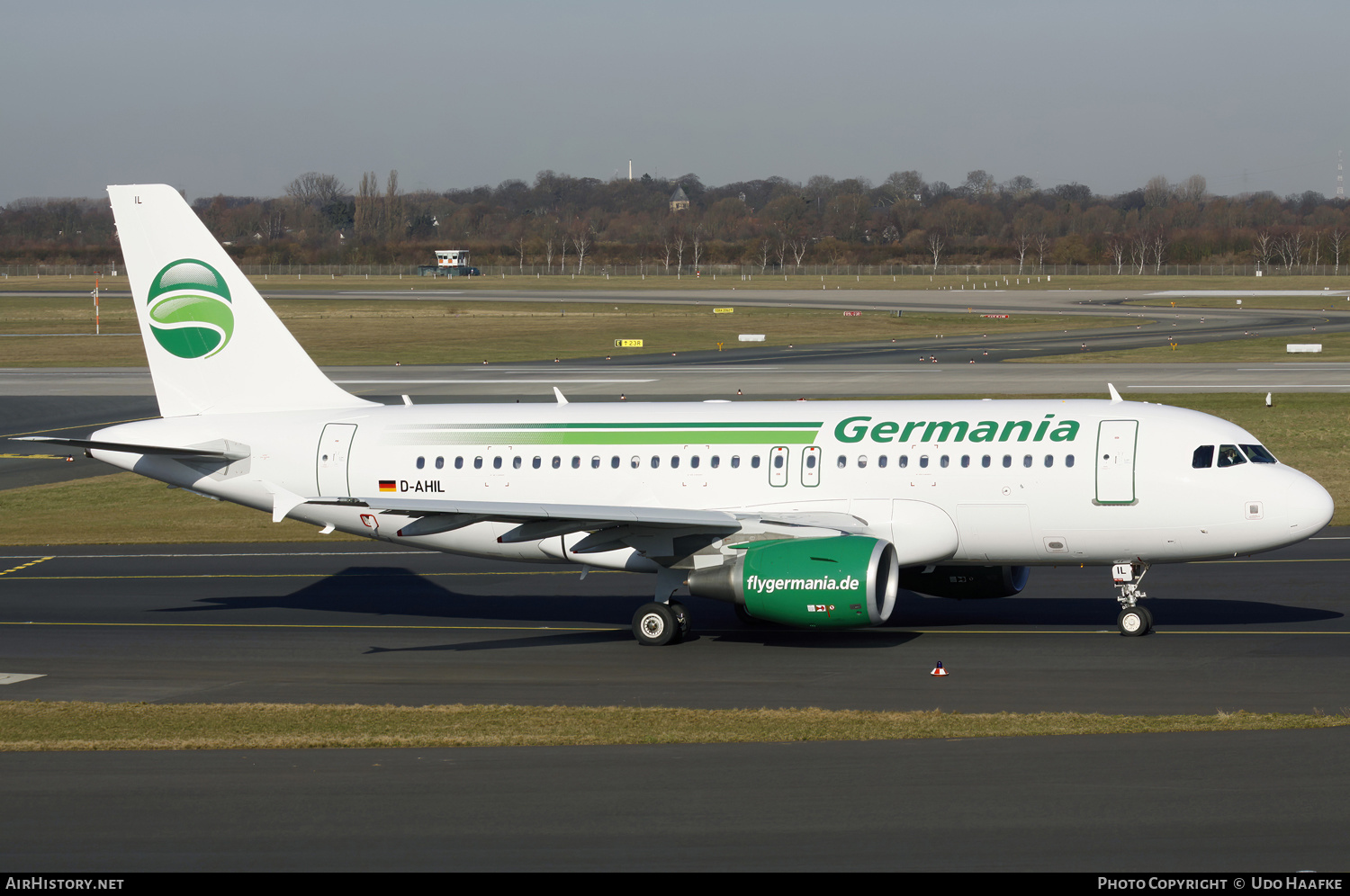 Aircraft Photo of D-AHIL | Airbus A319-112 | Germania | AirHistory.net #602423
