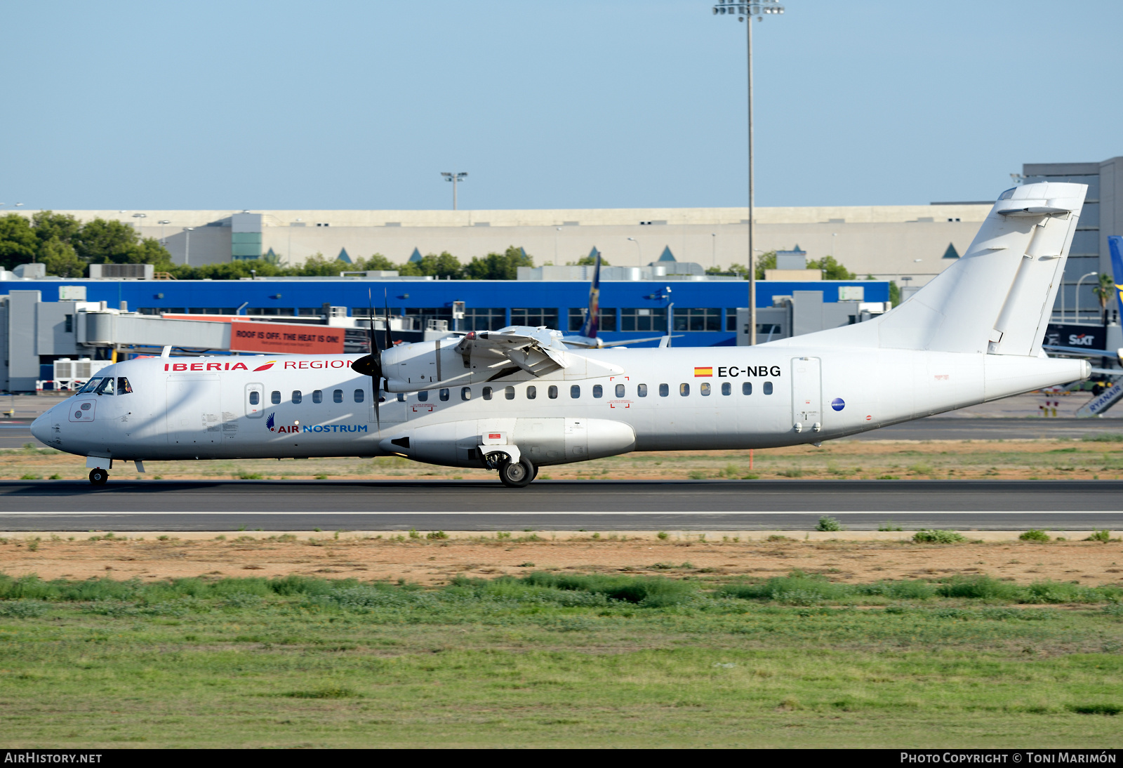 Aircraft Photo of EC-NBG | ATR ATR-72-600 (ATR-72-212A) | Iberia Regional | AirHistory.net #602425