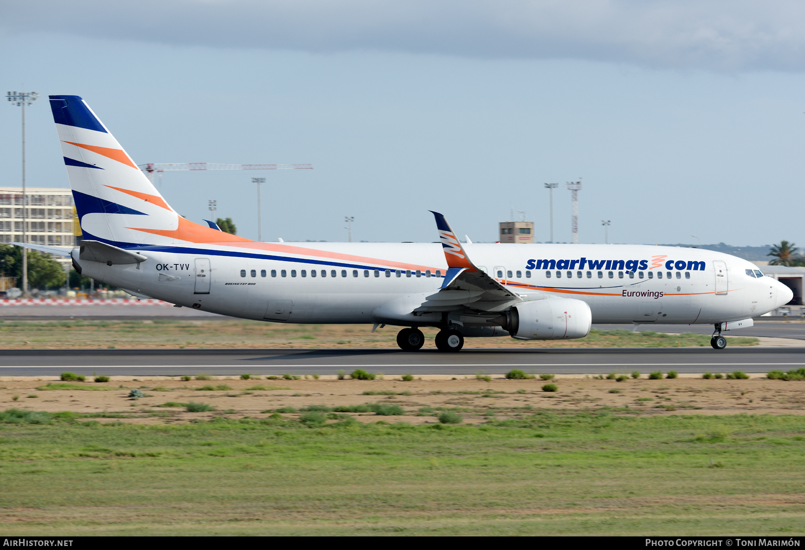 Aircraft Photo of OK-TVV | Boeing 737-86N | Smartwings | AirHistory.net #602427