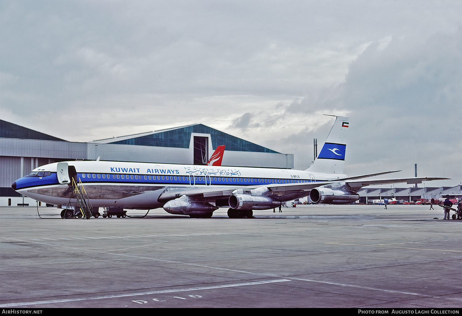 Aircraft Photo of G-BFLE | Boeing 707-338C | Kuwait Airways | AirHistory.net #602485