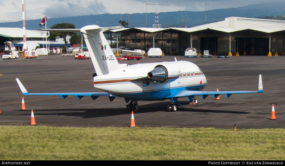 Aircraft Photo of XA-JZL | Canadair Challenger 601-3R (CL-600-2B16) | AirHistory.net #602487