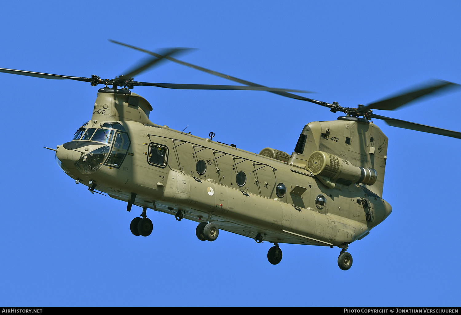 Aircraft Photo of D-472 | Boeing CH-47F Chinook (414) | Netherlands - Air Force | AirHistory.net #602489