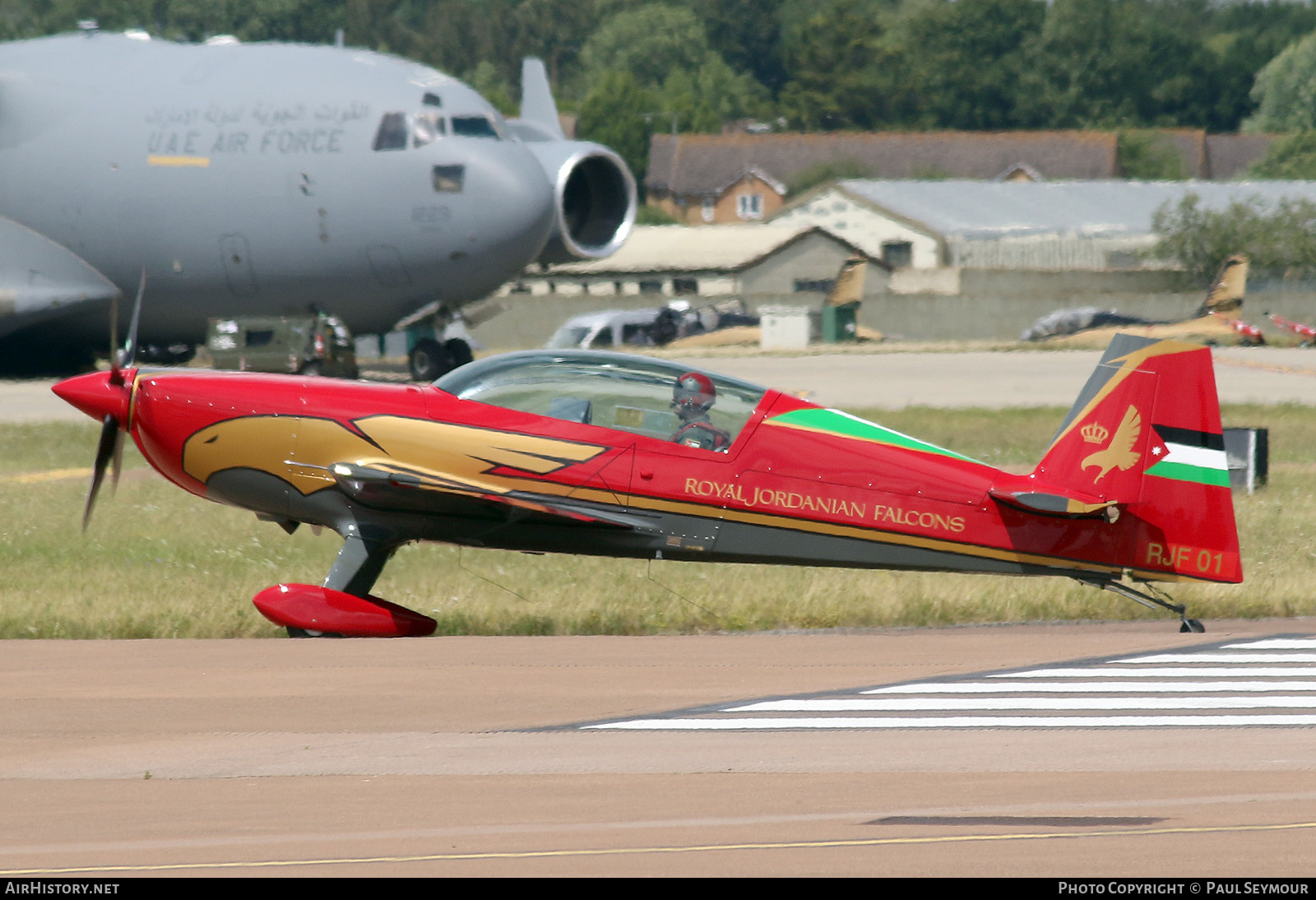 Aircraft Photo of RJF01 | Extra EA-330LX | Royal Jordanian Falcons | AirHistory.net #602503