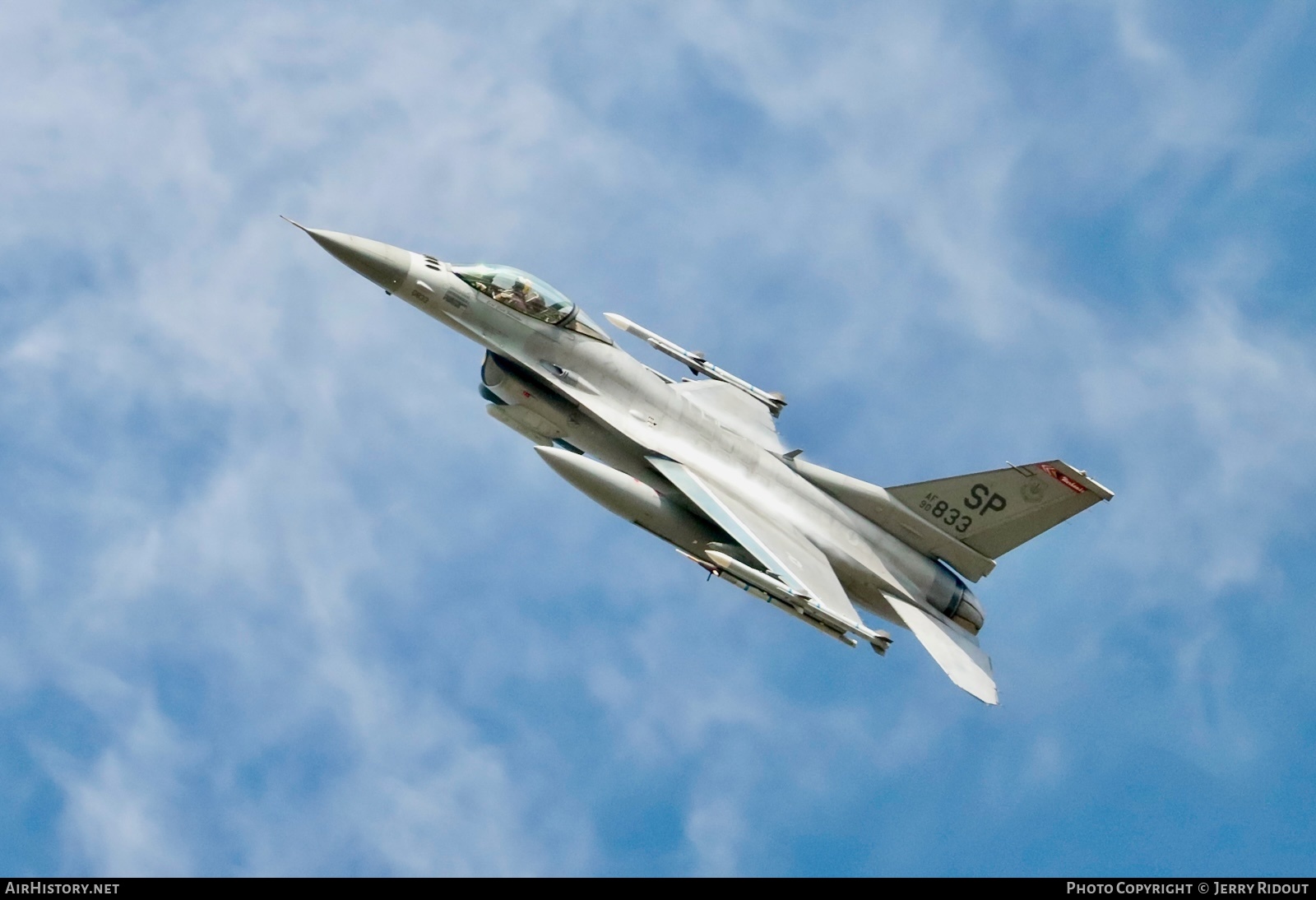 Aircraft Photo of 90-0833 / AF90-833 | General Dynamics F-16CM Fighting Falcon | USA - Air Force | AirHistory.net #602525